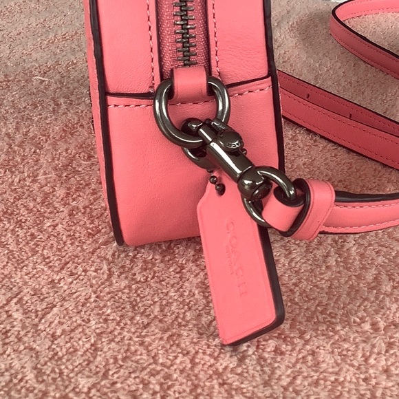 SOLD Coach pink mini crossbody - Picture 2 of 4